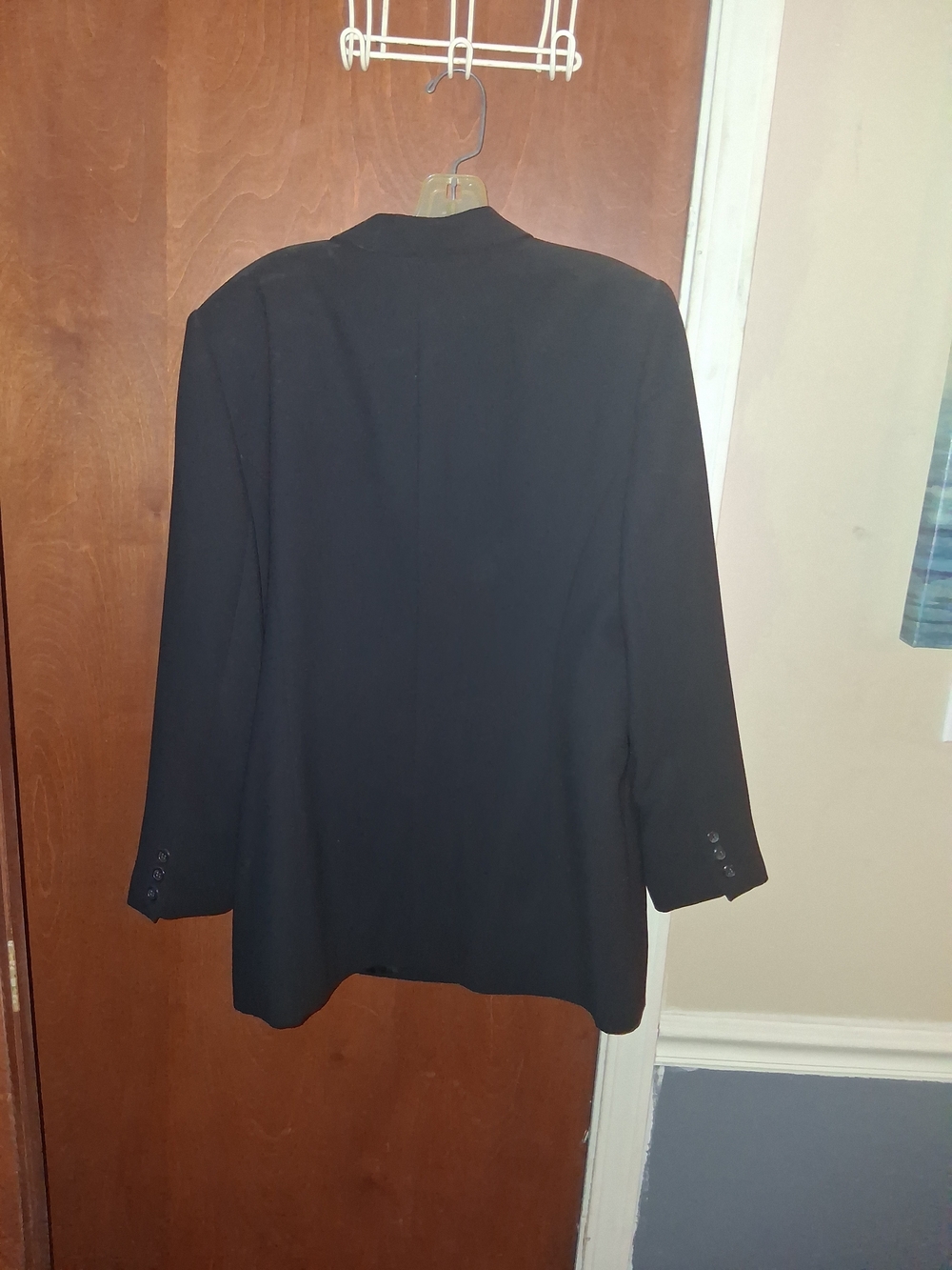 Worthington Black Women's Two-Button Blazer - Picture 2 of 3